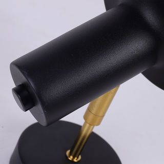 EILON โคมไฟติดผนังนอร์ดิก E27 5W  รุ่น GC YY2203 สีดำ