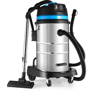 INOVAC เครื่องดูดฝุ่นดูดน้ำพร้อมที่จับ 1600  วัตต์ ขนาด 60 ลิตร    รุ่น WL098-60L  สีฟ้า