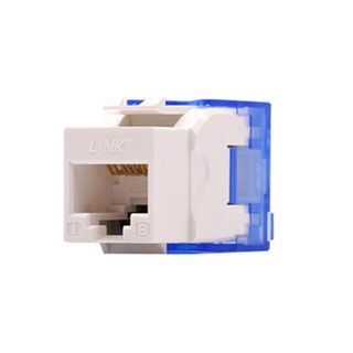 ក្បាលលែនទទួលចរន្ត RJ45 Modular Jack CAT 6.LINK 