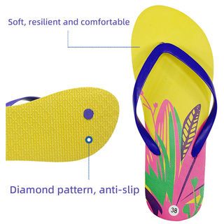 Primo รองเท้าแตะ หูหนีบ B04 No.38 สีเหลือง