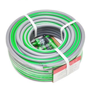 Tree’O สายยาง พีวีซี เสริมใยแก้ว เกรด A พร้อมข้อต่อ ขนาด 1/2