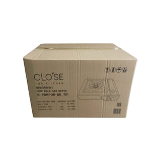 CLOSE เตาแก๊สพกพา 1หัวเตา PGS-155BK สีดำ