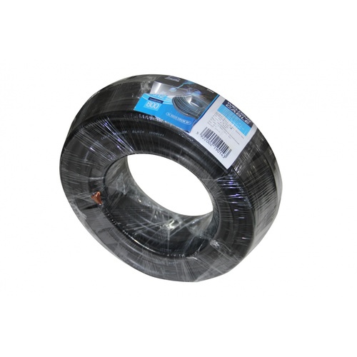 BISON สายเชื่อมทองแดง 50 มม. รุ่น WD50-20M/BK ยาว 20 เมตร สีดำ