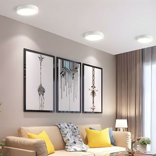 EILON ดาวน์ไลท์ LED แบบลอยหน้ากลม 8 นิ้ว 18W รุ่นTP-CDW-SW-18DL แสงเดย์ไลท์ สีขาว