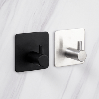 Iris ขอแขวนสแตนเลส 1 ขอ รุ่น HC01 ขนาด 4.5×4.5×4ซม. สีเงิน