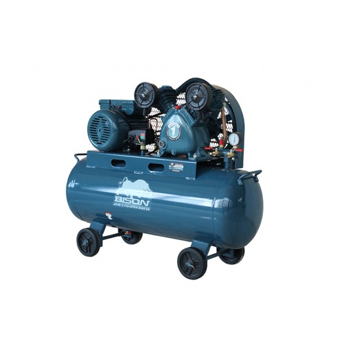 BISON ปั๊มลมสายพาน ขนาด 64 ลิตร 2 แรงม้า รุ่น 2051-64