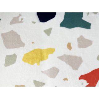 COZY พรมเช็ดเท้าเมมโมรี่โฟม รุ่น GEELIN-02 ขนาด 50x80x1.20 ซม. สีขาว