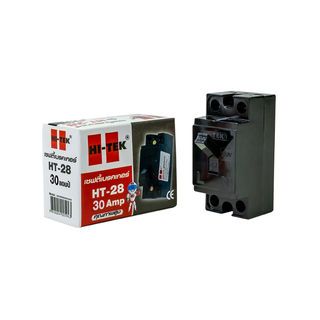 HI-TEK เซฟตี้เบรคเกอร์ HT-28 30A สีดำ