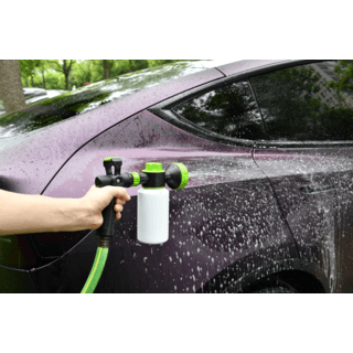 Tree O Plus ปืนฉีดน้ำสำหรับล้างรถปรับ5รูปแบบ รุ่นGLB-623129-0 สีเขียวดำ