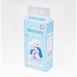 SUWYNSA กระดาษทิชชู่แบบดึงแขวนได้หนา 4 ชั้น PRO-T4 ขนาด 15.5cm x 17.5cm x 1280 แผ่น