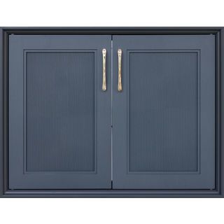 CLOSE บานซิงค์คู่ ABS ขนาด 86x66 ซม. VIVIEN สีบลูโอ๊ค 