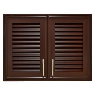 WT ตู้ลอยคู่  GB  210 สีน้ำตาล