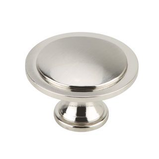 HAFELE ปุ่มจับเฟอร์นิเจอร์ซิงค์อัลลอยด์ 481.01.465 ขนาด 32x22 มม. สีนิกเกิ้ลปัดด้าน