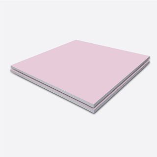 ยิปรอค แผ่นฝ้าเพดานทีบาร์ 60x60ซม. รุ่นโปรคลีน สีมุกชมพู