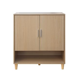 DELICATO ตู้รองเท้า รุ่นริโอ ขนาด 80x39.4x91.1ซม. สีบีช