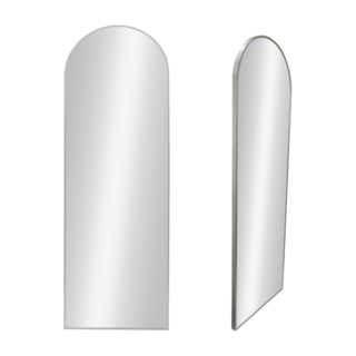 Nice กระจกมีกรอบอะลูมิเนียม รุ่น แอนนิก้า-ซิลเวอร์ ขนาด 50x160 ซม. สีเงิน 