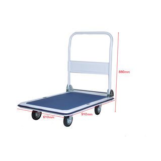 TUF รถเข็นพื้นเหล็ก ขนาด 60x90x85 ซม. รุ่น PH3001 รับน้ำหนัก 300กก.
