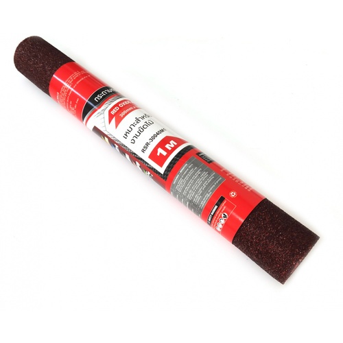 HUMMER กระดาษทรายม้วน 12 นิ้ว เบอร์ 40 ขนาด 300 มม.x1เมตร RSR-30040M1 สีแดง
