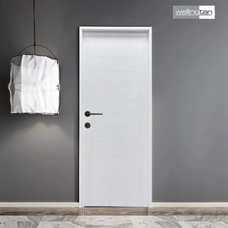 WELLINGTAN วงกบประตูPVC   รุ่นHDJ-4    80x200 ซม. สีขาว