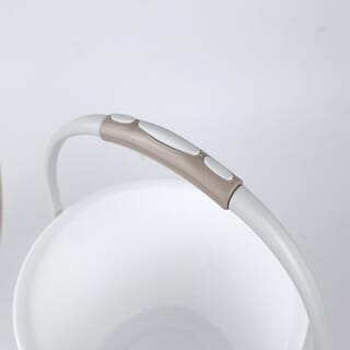 GOME ถังน้ำหูหิ้วกลม 3.5 กล.ขนาด 28x28x27 ซม. รุ่น J0521-3 สีขาว