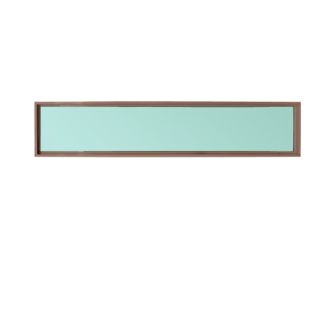 WELLINGTAN (LIKE) ช่องแสงอะลูมิเนียม 200 x 40 ซม. สีชา