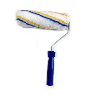 MW ลูกกลิ้งทาสีพร้อมด้าม (Eco) 7นิ้ว รุ่น TS1116 สีขาว-แถบฟ้า