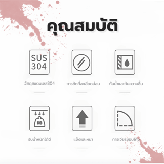 Verno ที่ใส่กระดาษชำระสแตนเลส304 รุ่น เกรเซอร์-TH03 ขนาด 14.5x15.5x6 ซม. สีเทา