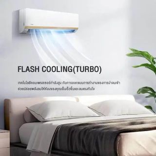 MIDEA เครื่องปรับอากาศ Fixed speed ขนาด 24,000 บีทียู รุ่น MSVG-24CRN8-SC6-1