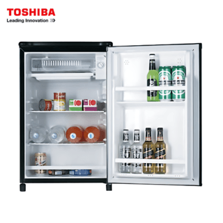 TOSHIBA ตู้เย็นมินิบาร์ ขนาด 3.1 คิว รุ่น GR-D906MG ดาร์กซิลเวอร์