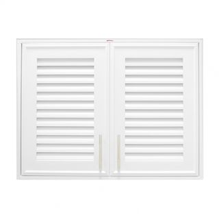 WT ตู้ลอยคู่ GB สีขาว