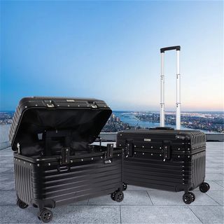 WETZLARS กระเป๋าเดินทาง ขนาด 20 นิ้ว รุ่น Nicolas-01 ขนาด 29x39x53.50 ซม. สีดำโฮริซอน