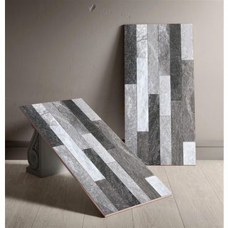 Marbella 30x60 กระเบื้องบุผนัง รุ่น การ์เด้นบริค-สีเทา 3606 (8P)