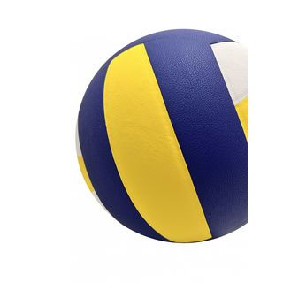FORTEM ลูกวอลเลย์บอล PU เบอร์ 5 รุ่น PVB02 ขนาด Φ21 ซม. สีน้ำเงิน-เหลือง แถมเข็มก๊าซ