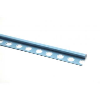 MAC คิ้วกระเบื้องPVC แบบโค้ง ขนาด 8 มม. ยาว 2 เมตร รุ่นGGW-037-LBU สีฟ้า