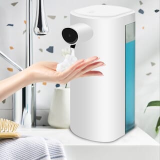 Primo ที่กดสบู่เหลวอัตโนมัติ ความจุ 350 มล. รุ่น SD13 ขนาด  7.5x11.5x18ซม. สีขาว