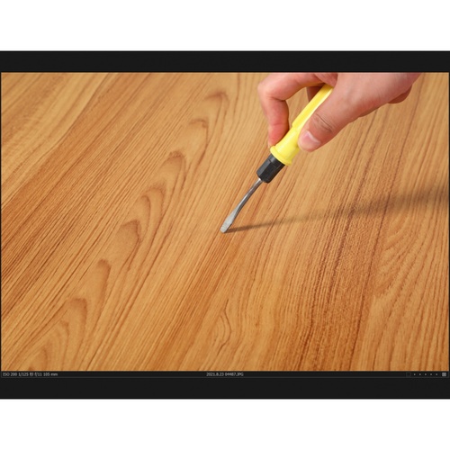 SMITH โต๊ะทำงาน รุ่น WK12060WDWT ขนาด 120x60x75 ซม. ท็อปหนา 2.3 ซม. สีไม้ (1/2)