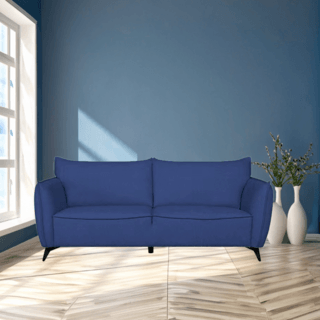 PULITO โซฟาผ้า 2 ที่นั่ง รุ่น Xandra – 01 ขนาด 86x196x82 ซม.สีน้ำเงิน