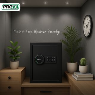 PROTX ตู้เซฟดิจิตอล รุ่น 50SAV ขนาด 50x30x31ซม. สีดำ น้ำหนัก 14 KG