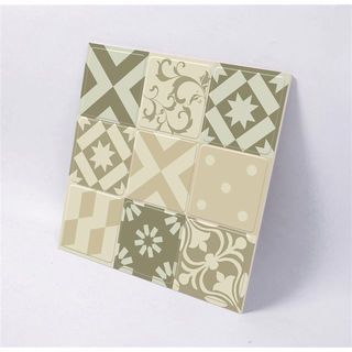 Marbella กระเบื้องเซรามิคปูพื้น 16x16 นิ้ว รุ่น บิโตเลีย บราว SY25 (12P)