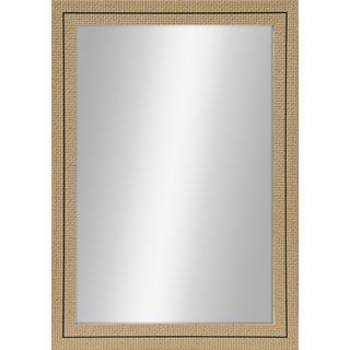 Nice กระจกมีกรอบทรงเหลี่ยม (PS) รุ่น โทยาม่า ขนาด 40x60 ซม. สีน้ำตาล 