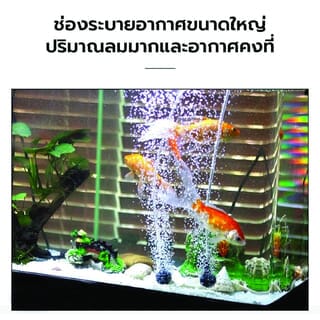 ปั๊มลมตู้ปลา 2 ทาง  Boyu  รุ่น SC-7500