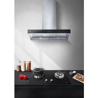 MEX ชุดเซ็ทเครื่องดูดควัน + เตาแก๊ส  K632BFX90+ V4731M สีโครเมี่ยม