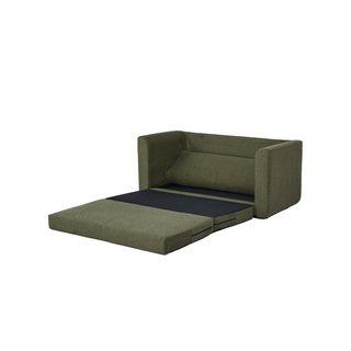 PULITO โซฟาเบดผ้า 2 ที่นั่ง รุ่น COLMAR-OL ขนาด 71x147x77 ซม. สีเขียวมะกอก