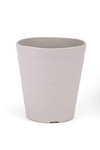 Tree‘O กระถางต้นไม้ทรงกลม รุ่น6PY009-WH ขนาด15x16ซม. (6นิ้ว)  สีขาว