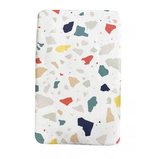 COZY พรมเช็ดเท้าเมมโมรี่โฟม รุ่น GEELIN-02 ขนาด 50x80x1.20 ซม. สีขาว