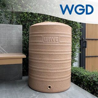 WAVE ถังเก็บน้ำบนดินลายแกรนิต ปลอดตะไคร่ ขนาด 2000L รุ่น WGD คละสี