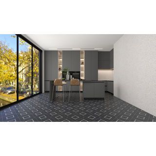 Marbella กระเบื้องเซรามิคปูพื้น 16x16 นิ้ว รุ่น สตรองเกอร์ ZY510 Matt (12P)