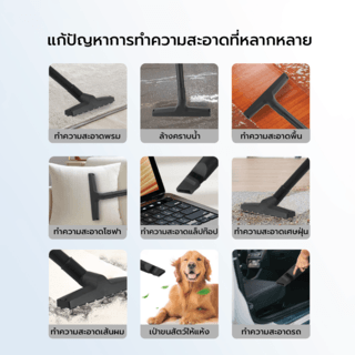 INOVAC เครื่องดูดฝุ่นดูดน้ำ ขนาด 40 ลิตร รุ่น WL098-40LRL21
