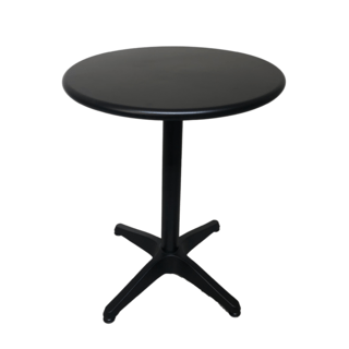 SUMMER SET โต๊ะ outdoor อลูมิเนียม Munnork ขนาด 60x60x75 ซม. สีดำ