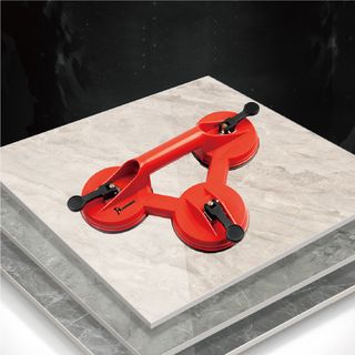 HUMMER ตัวดูดกระจกพลาสติก 3 ขา รุ่น VS3  สีแดง